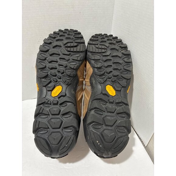 Merrell Chameleon Men’s Stretch Hiking Kangaroo Shoes Brown size 8.5 Vibram - Picture 5 of 7